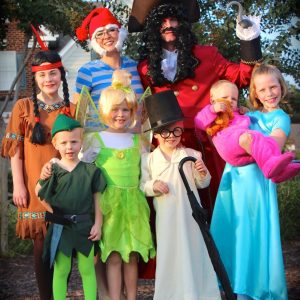 Peter Pan Themed Family Costumes