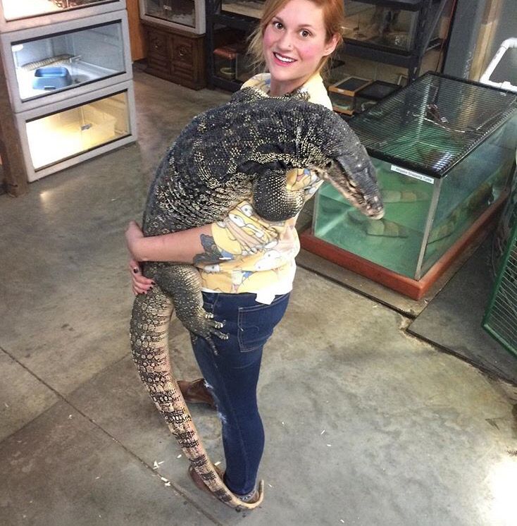 Asian Water Monitor Pet