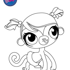 Littlest Pet Shop Kitty Coloring Pages