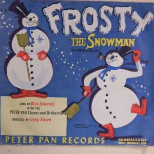 Peter Pan Records Frosty The Snowman