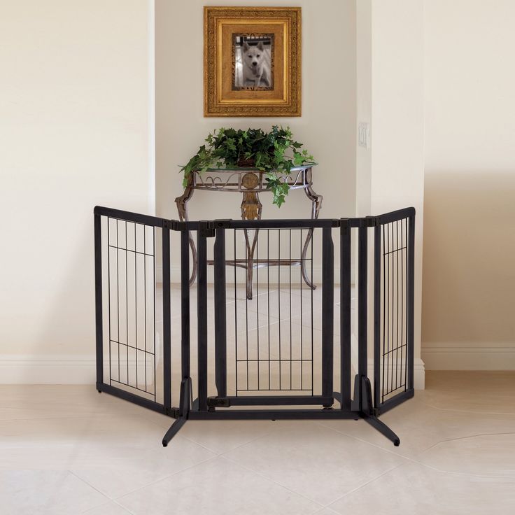 Richell Freestanding Pet Gate With Door