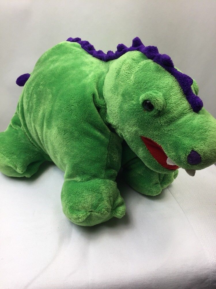 Green Dinosaur Pillow Pet