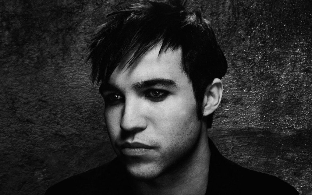 Pete Wentz Black And White