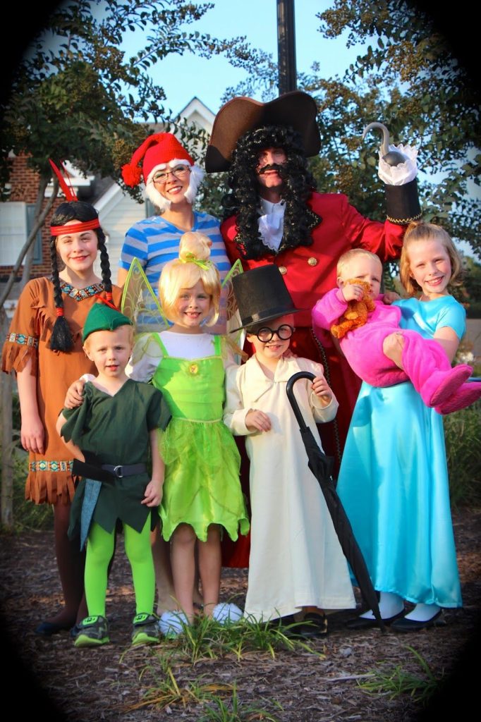 Peter Pan Themed Family Costumes