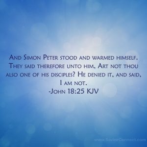 Peter Denies Jesus Kjv