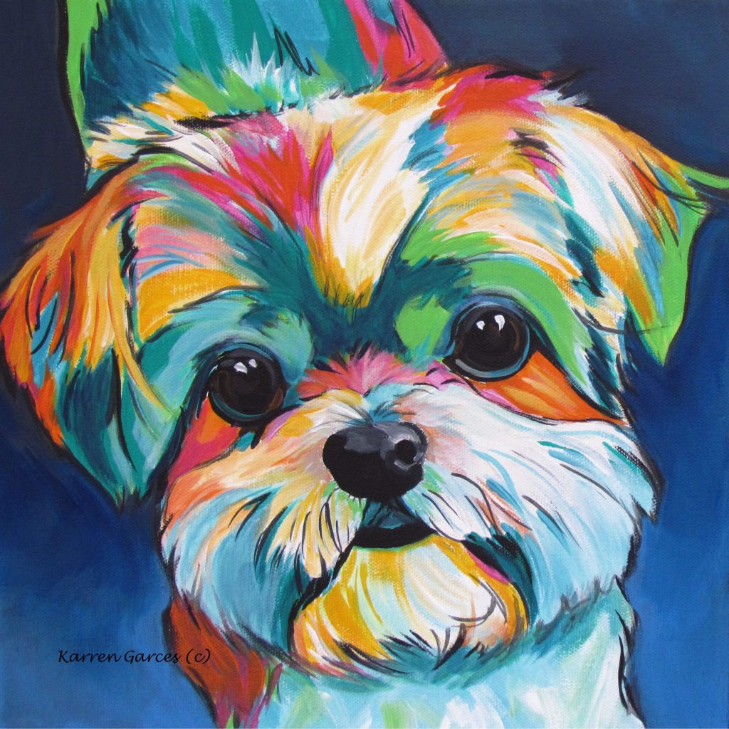 Custom Pet Canvas Art