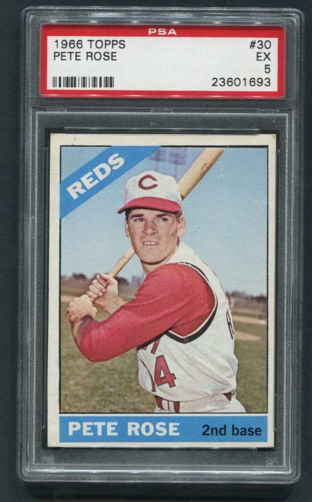 Pete Rose Topps Card Value