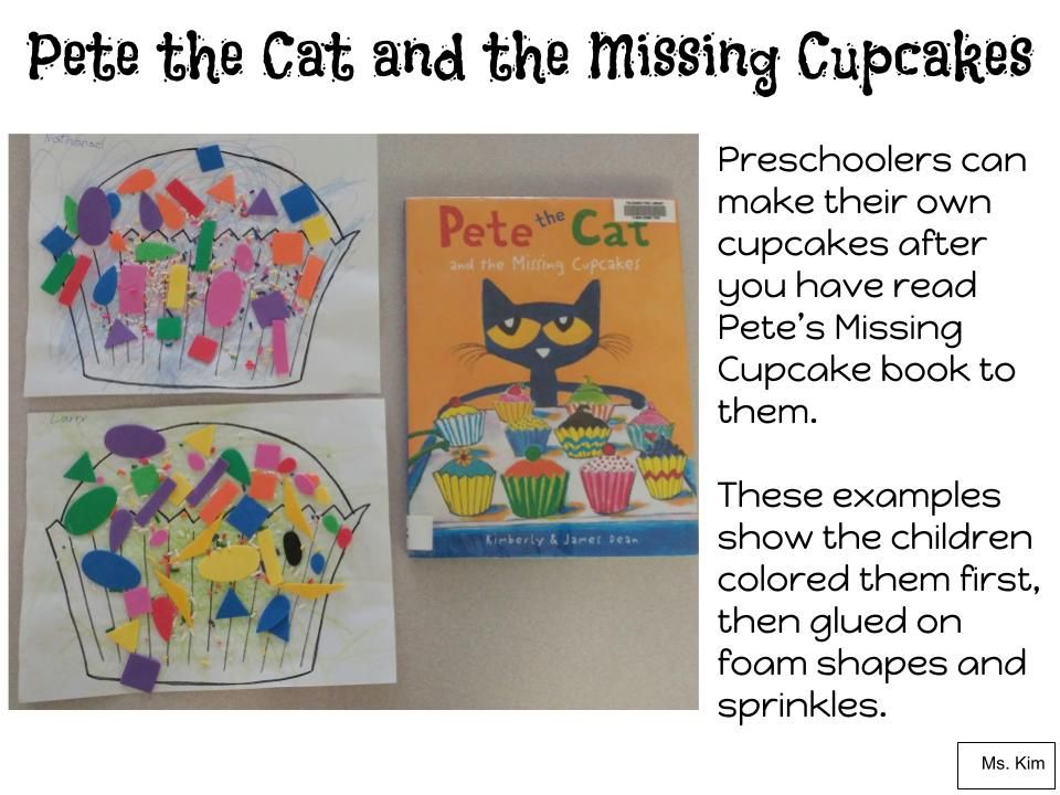 Pete The Cat And The Missing Cupcakes Activities