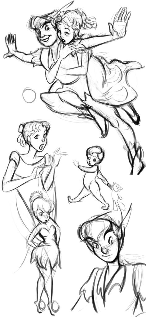 Peter Pan Pictures To Draw