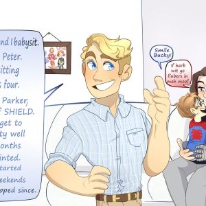 Baby Peter Parker Fanart