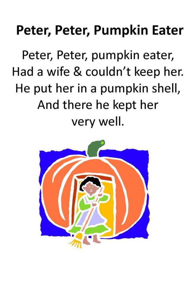 Peter Pumpkin Eater Lyrics