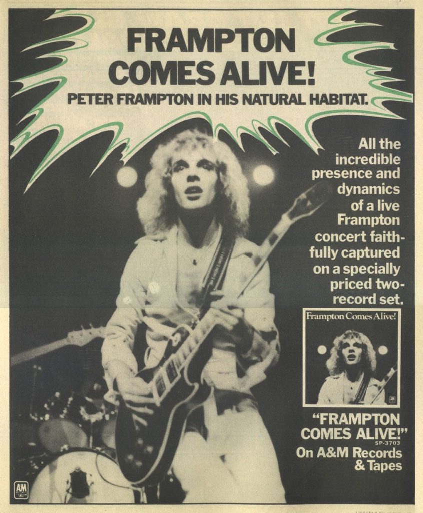 Peter Frampton Comes Alive Poster