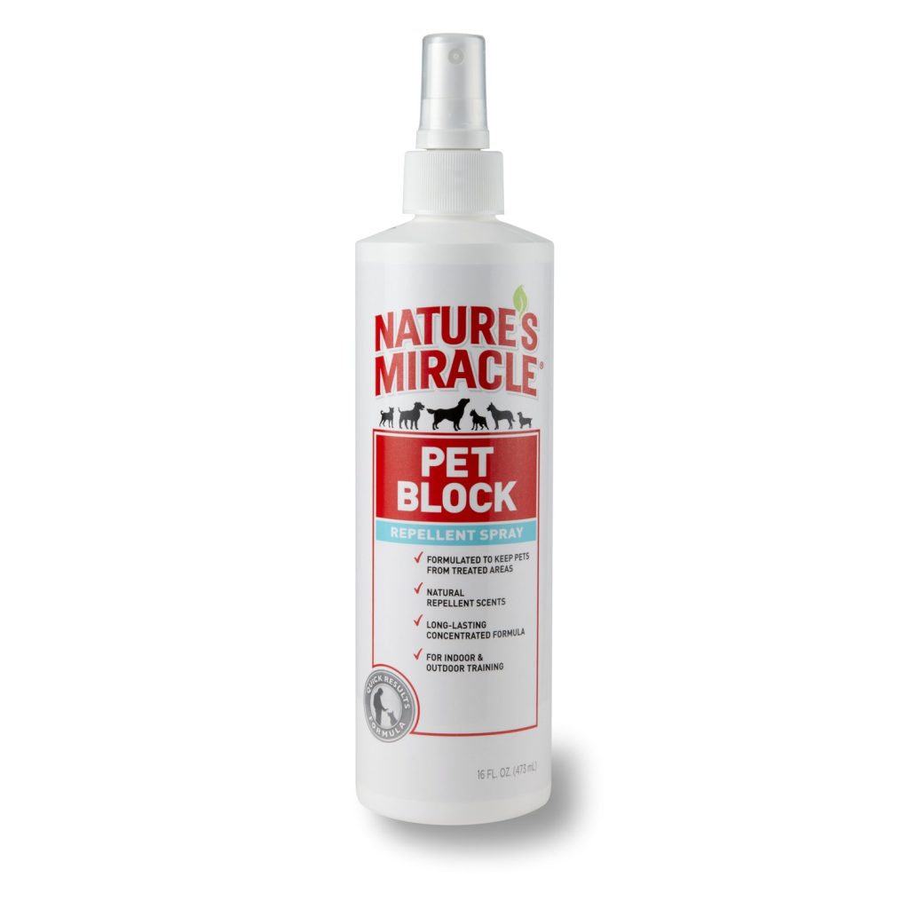 Nature's Miracle Pet Block Repellent Spray 16-oz Bottle