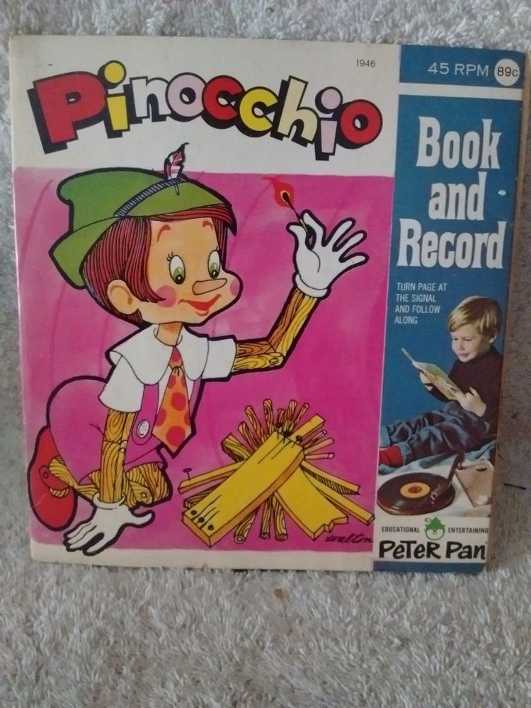 Peter Pan Records Pinocchio