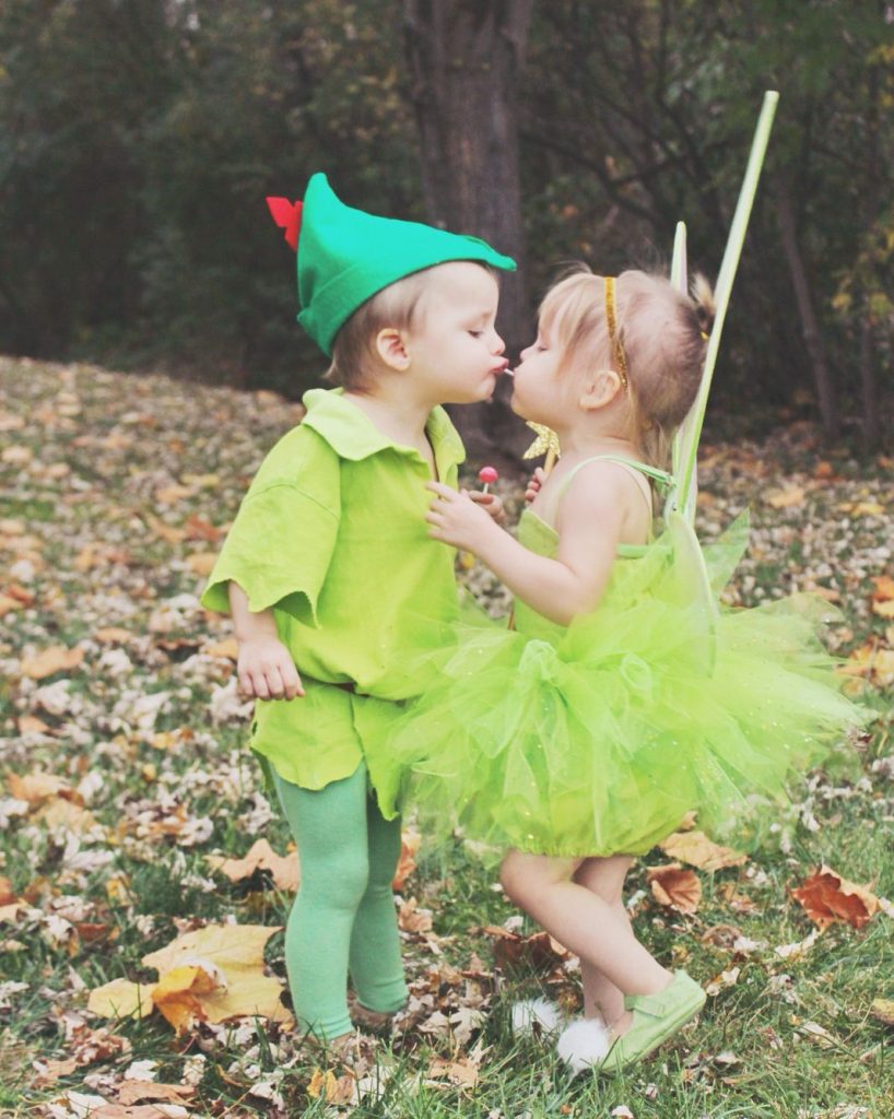 Peter Pan And Tinkerbell Costume Baby