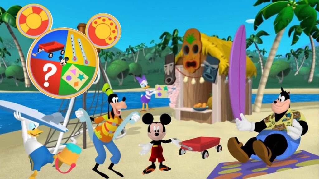 mickey mouse clubhouse petes beach blanket luau youtube