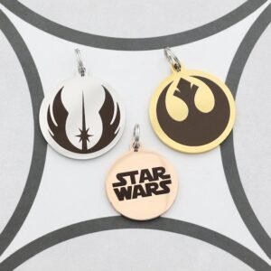 star wars pet name tags