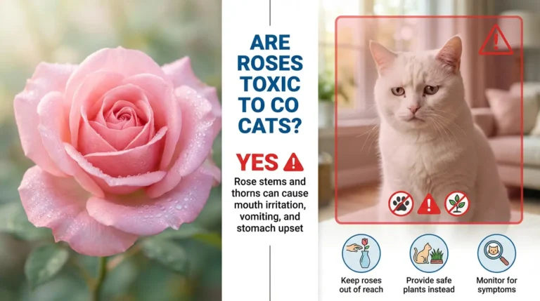 Are Roses Toxic to Cats