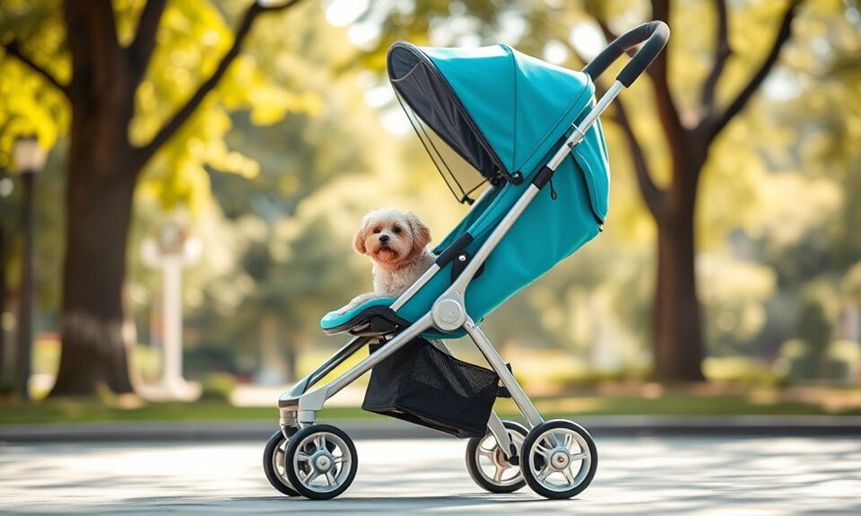 best lightweight dog strollers for small dogs in 2025